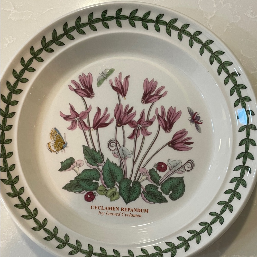 Portmeirion Botanic Floral Dessert Plate